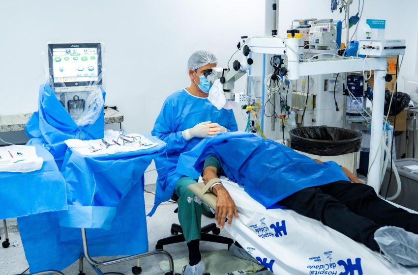 Hospital da Cidade amplia acesso à cirurgia de catarata e devolve qualidade de vida a pacientes de 25 municípios