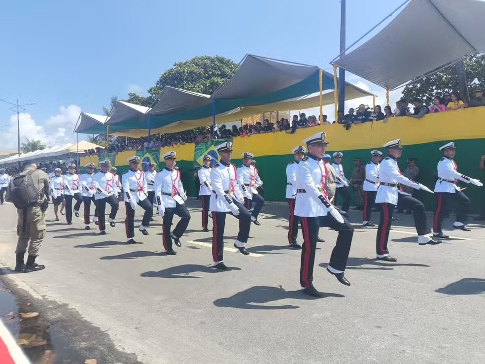 Avenida da Paz recebe desfile cívico-militar neste 7 de Setembro