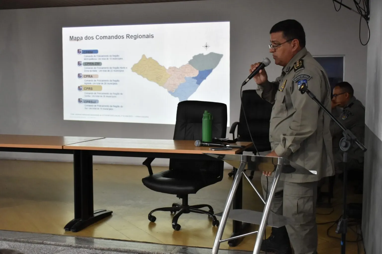 PM apresenta planejamento de segurança para as Eleições 2026