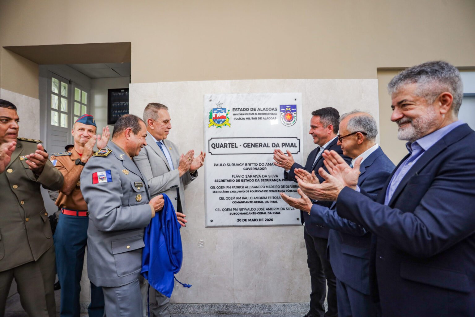 Governo inaugura requalificação do quartel da Polícia Militar de Alagoas